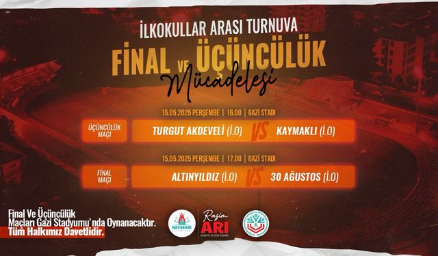 İlkokullar Arası Futbol Turnuvası’nda final