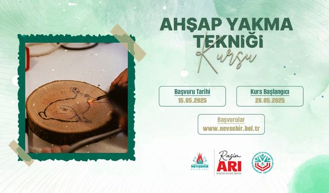 Kursta pratik ve teorik eğitim verilecek