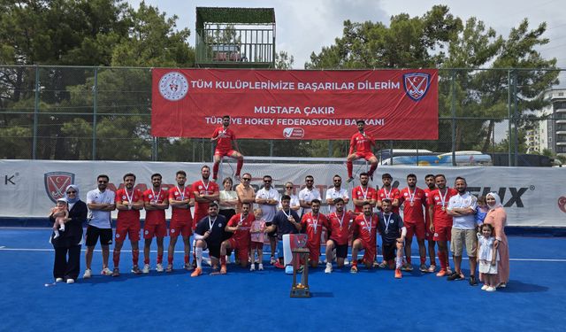 Nevşehir hokey takımı Türkiye şampiyonu oldu