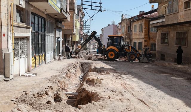 Osmanlı Caddesi’nde çalışma sürüyor