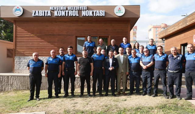 Yeni zabıta kontrol noktası açıldı