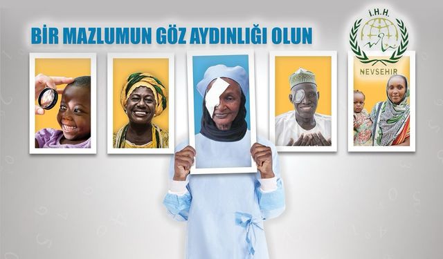 Bir mağdurun gözlerinin görmesine vesile olmak ister misiniz?