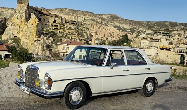 Klasik Mercedesler Kapadokya’da buluşuyor