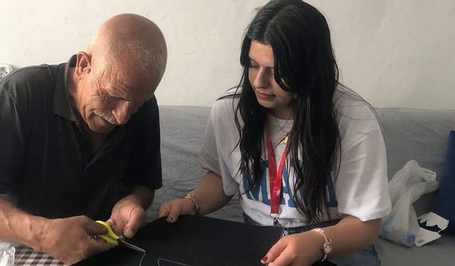 NEVÜ öğrencilerinden yaşlılara destek