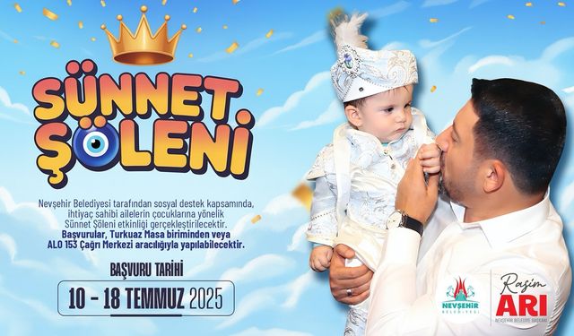 Dar gelirli aileler için Sünnet Şöleni düzenlenecek