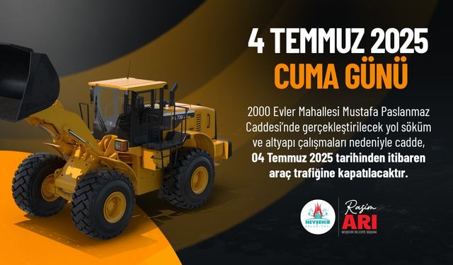 Mustafa Parmaksız Caddesi’ne Araç Park Eden Sürücülere Uyarı