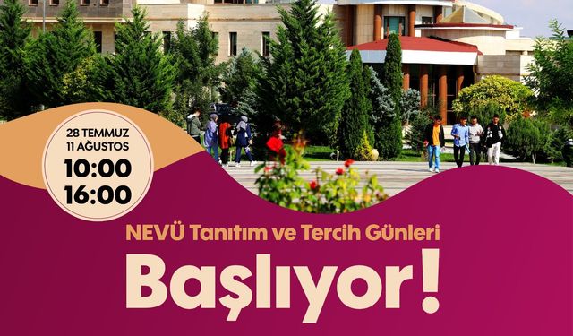 NEVÜ tanıtım günleri başlıyor