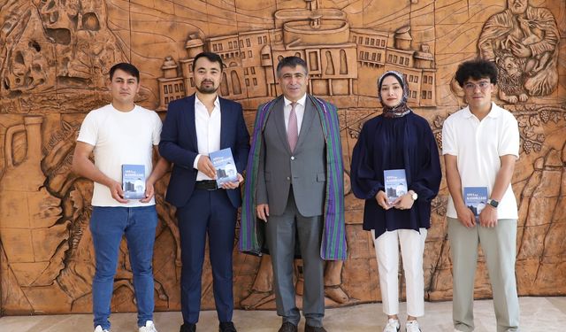 NEVÜ’lü Afganistanlı öğrencilerden Aktekin’e ziyaret