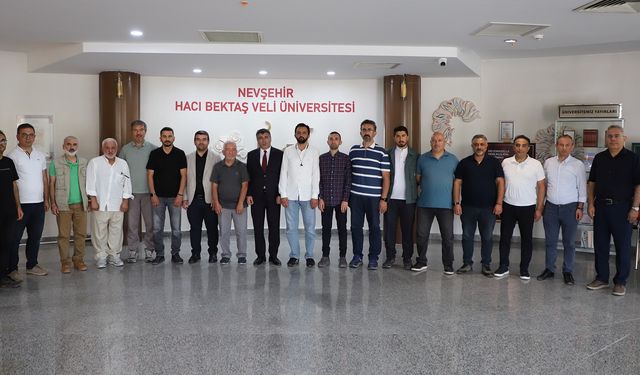 STK’lardan NEVÜ Rektörü Aktekin’e Ziyaret