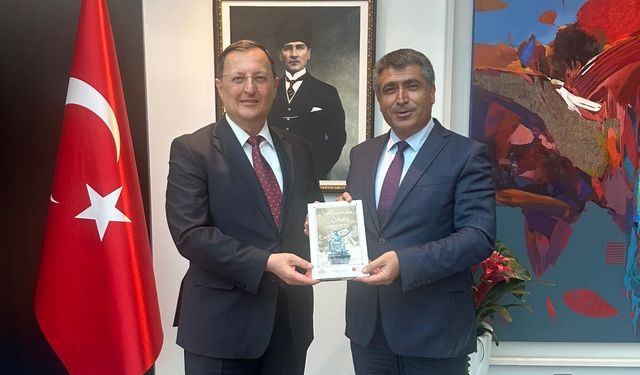 Aktekin’den Berlin Büyükelçisi Turan’a ziyaret