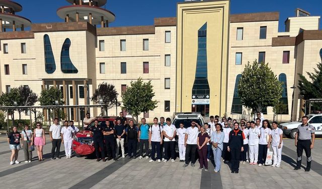 NEVÜ Diş Hekimliği Fakültesi’nde tatbikat