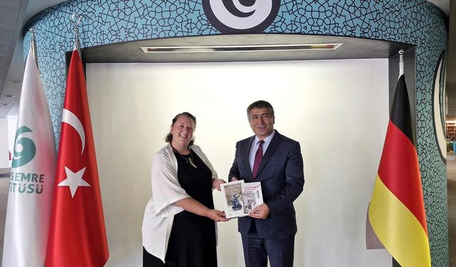 Rektör Aktekin Almanya Yunus Emre Enstitüsü’nde