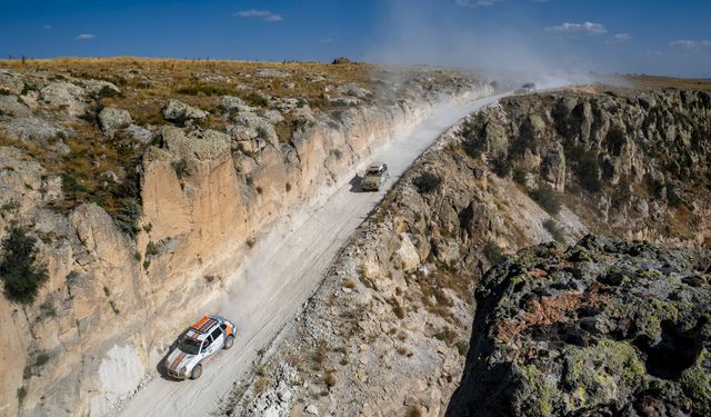 Kapadokya’nın büyülü atmosferinde yarıştılar