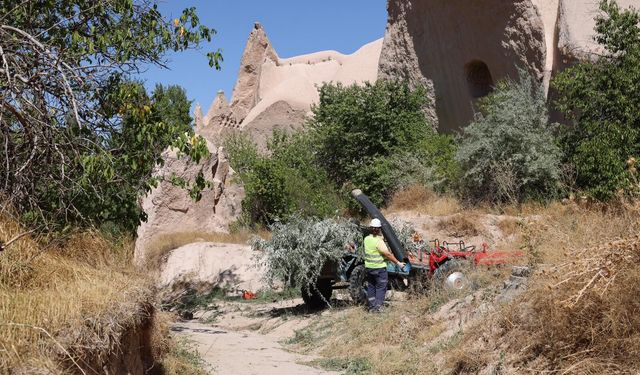 Kapadokya hem temizleniyor hem güzelleşiyor