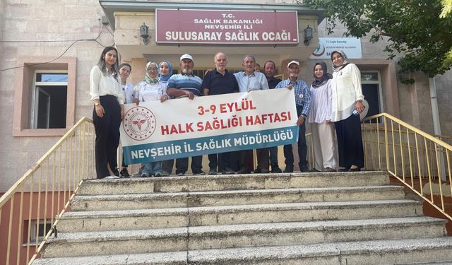 KETEM ekipleri Sulusaray'da tarama yaptı