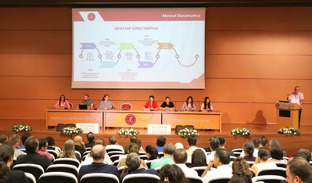 NEVÜ'de KAP bilgilendirme toplantısı