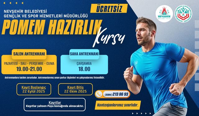 POMEM sınavlarına hazırlananlara ücretsiz kurs