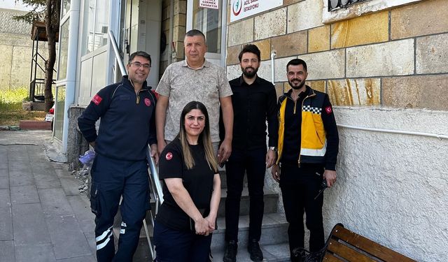 Sağlık Müdürü Tartar’dan 112 istasyonlarına ziyaret