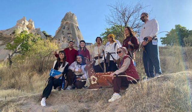 Türkiye’nin geleneksel okçuları Kapadokya'da yarıştı