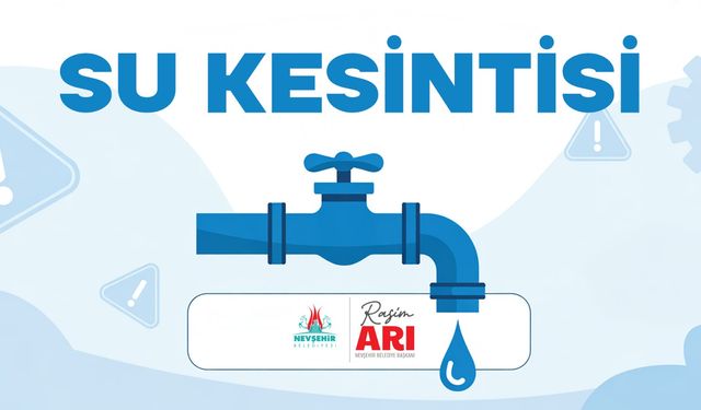 Yaşanan arıza il genelinde su kesintisine neden oldu