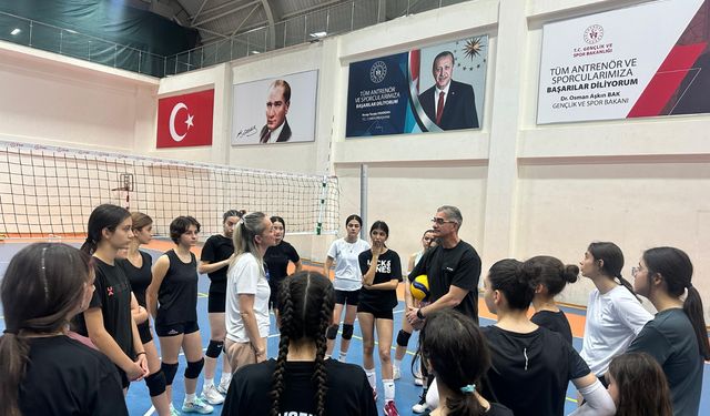 Keskin'den sporculara ziyaret