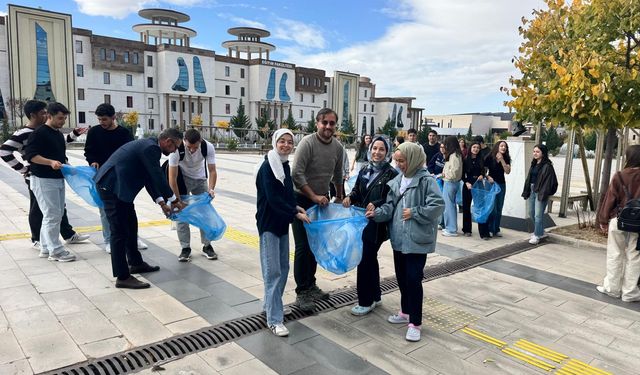 NEVÜ’den “Sıfır Atıkla Sürdürülebilir Yerleşke Haftası” etkinliği
