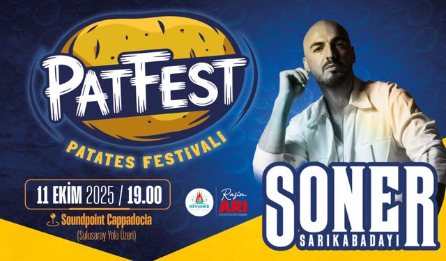 Patatesin kalbi Nevşehir’de patates festivali yapılacak