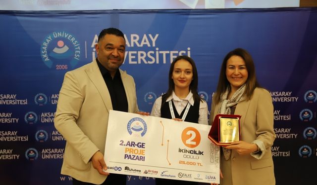 2. Ar-Ge Proje Pazarı’nda ödül alındı
