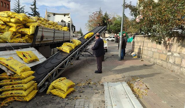 İHH’dan yetim ailelerine kömür desteği