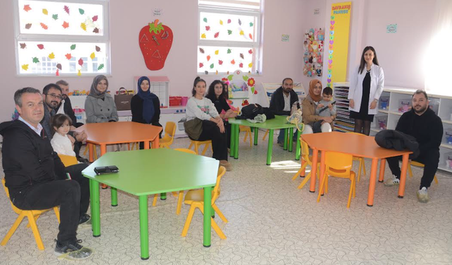 Kardelen’de veliler toplandı, çocuklar eğlendi