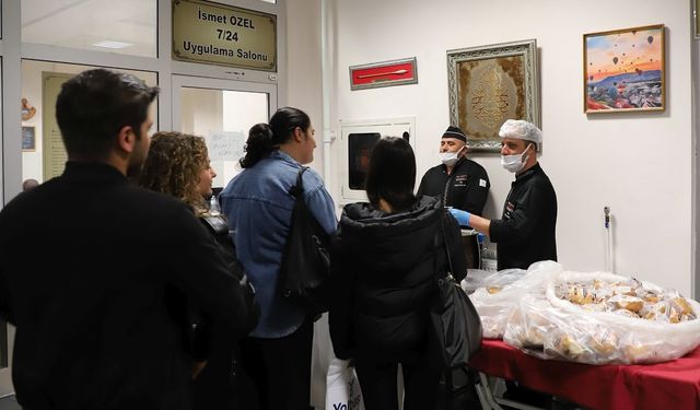 NEVÜ’de öğrencilere çorba ikramı