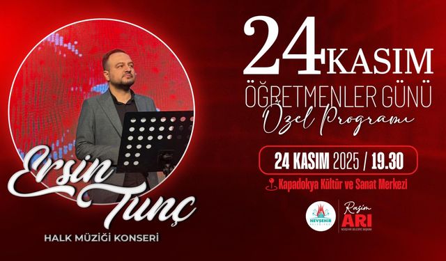 Öğretmenler Günü’ne özel konser