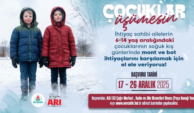 “Çocuklar Üşümesin” kampanyası