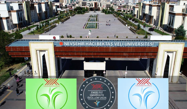 YÖK’ten NEVÜ’ye 3 Yeşil Bayrak ve 1 Mavi Bayrak Ödülü