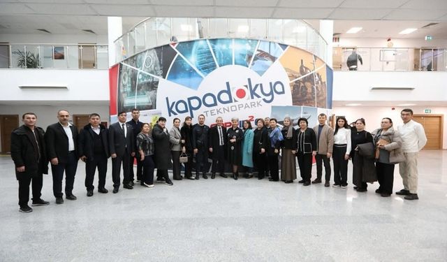 Hoca Ahmet Yesevi Üniversitesi Heyeti NEVÜ’yü inceledi