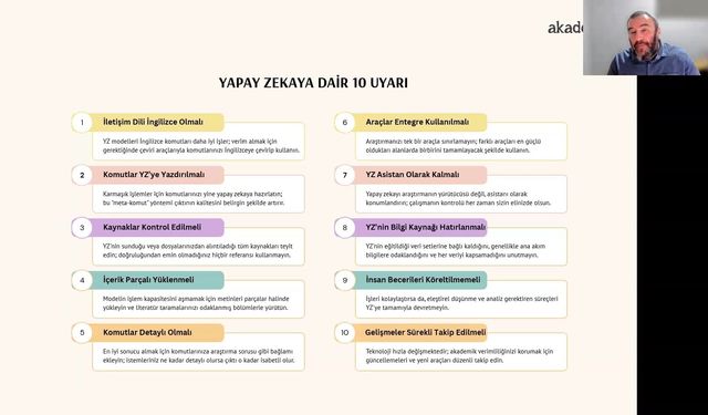 NEVÜ’de Yapay Zekâ Etkinliği