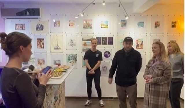 NEVÜ'lülerin Eserleri Karadağ’da Sergilendi