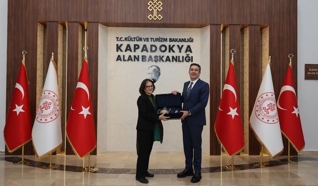 Brezilya Büyükelçisi Neves, Kapadokya Alan Başkanlığı’nı ziyaret etti