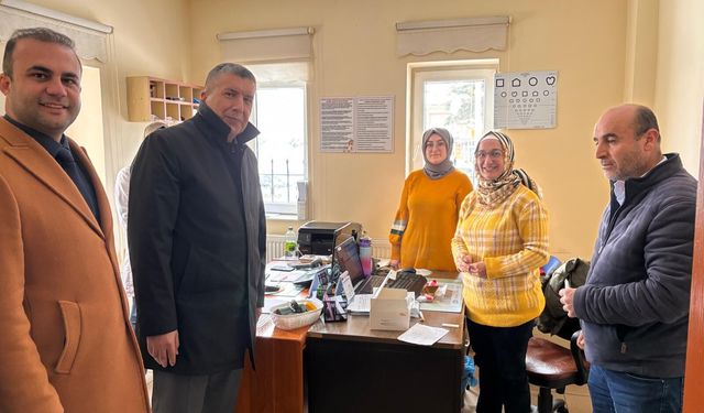 İl Sağlık Müdürü Tartar’dan Kaymaklı’ya ziyaret