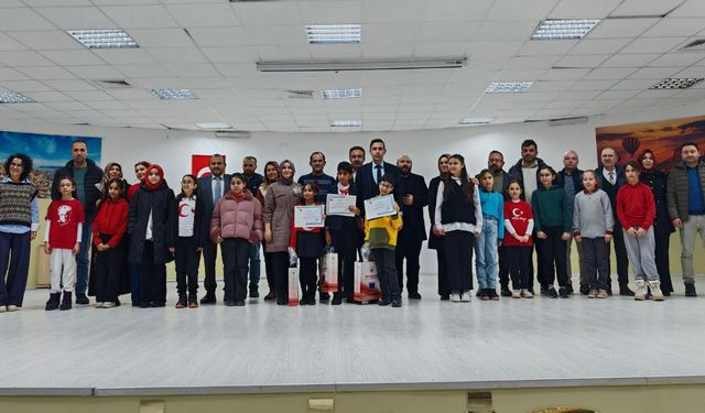İstiklal Marşı'nı Güzel Okuma Yarışması düzenlendi