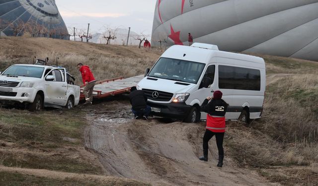 Kapadokya'da balon denetimleri sürüyor
