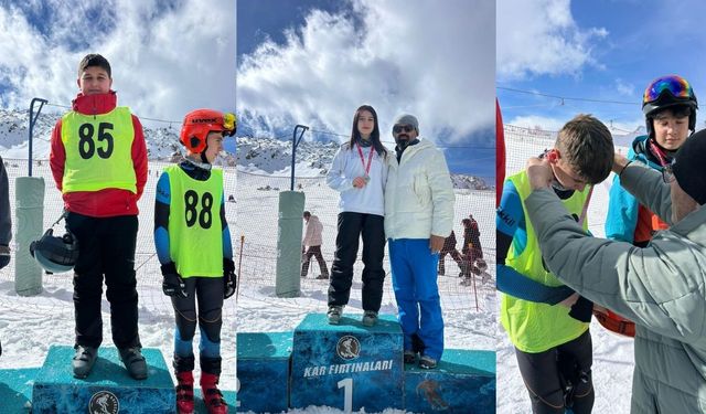 Kardelen Eğitim Kurumları kayakta da lider