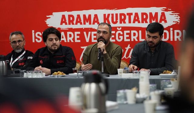Nevşehir İHH Arama Kurtarma ekibi İstanbul’da