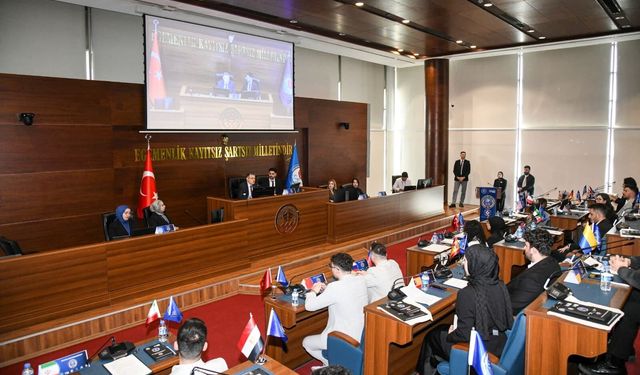 NEVÜ Topluluğu, Birleşmiş Milletler Simülasyonu’na Katıldı