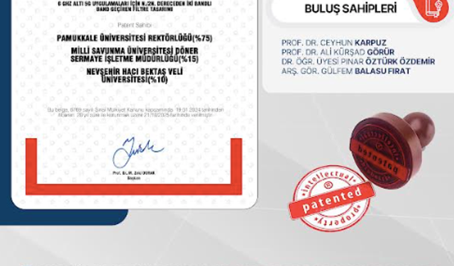 NEVÜ'den Önemli Patent Başarısı: 5G Teknolojisine Yerli ve Yenilikçi Katkı