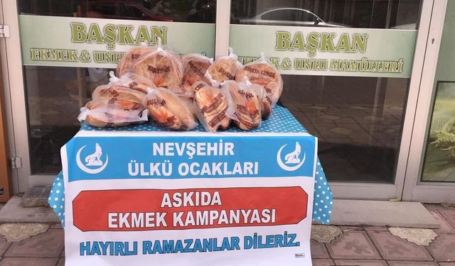 Ülkü Ocakları’ndan “Askıda Ekmek” geleneği