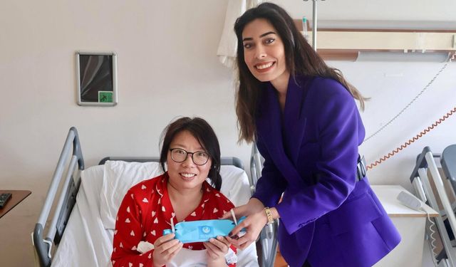 Asenalardan hastane ziyareti