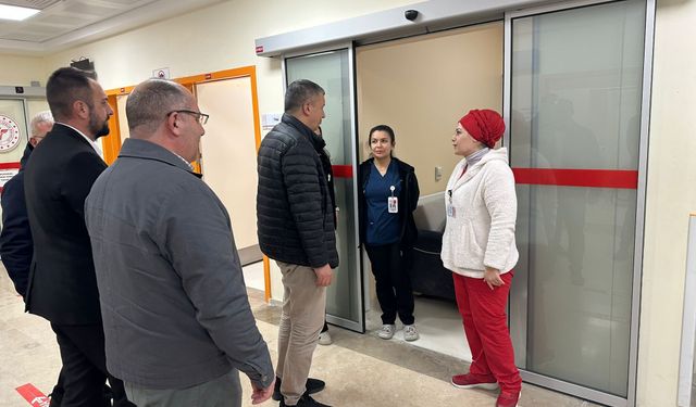 İl Sağlık Müdürü Tartar’dan Kozaklı’ya Ziyaret