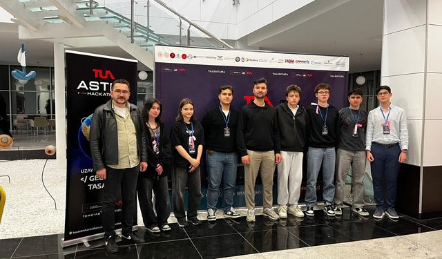 Kardelenli öğrenciler "TUA Astro Hackathon"da uzayla buluştu