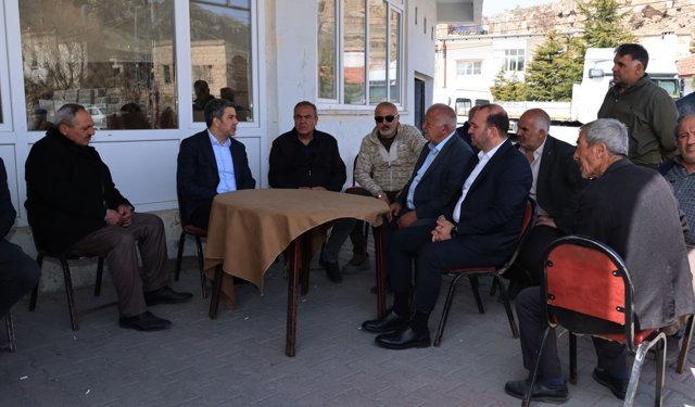 Kapadokya Alan Başkanı Aslanbay, Mazı'da incelemelerde bulundu